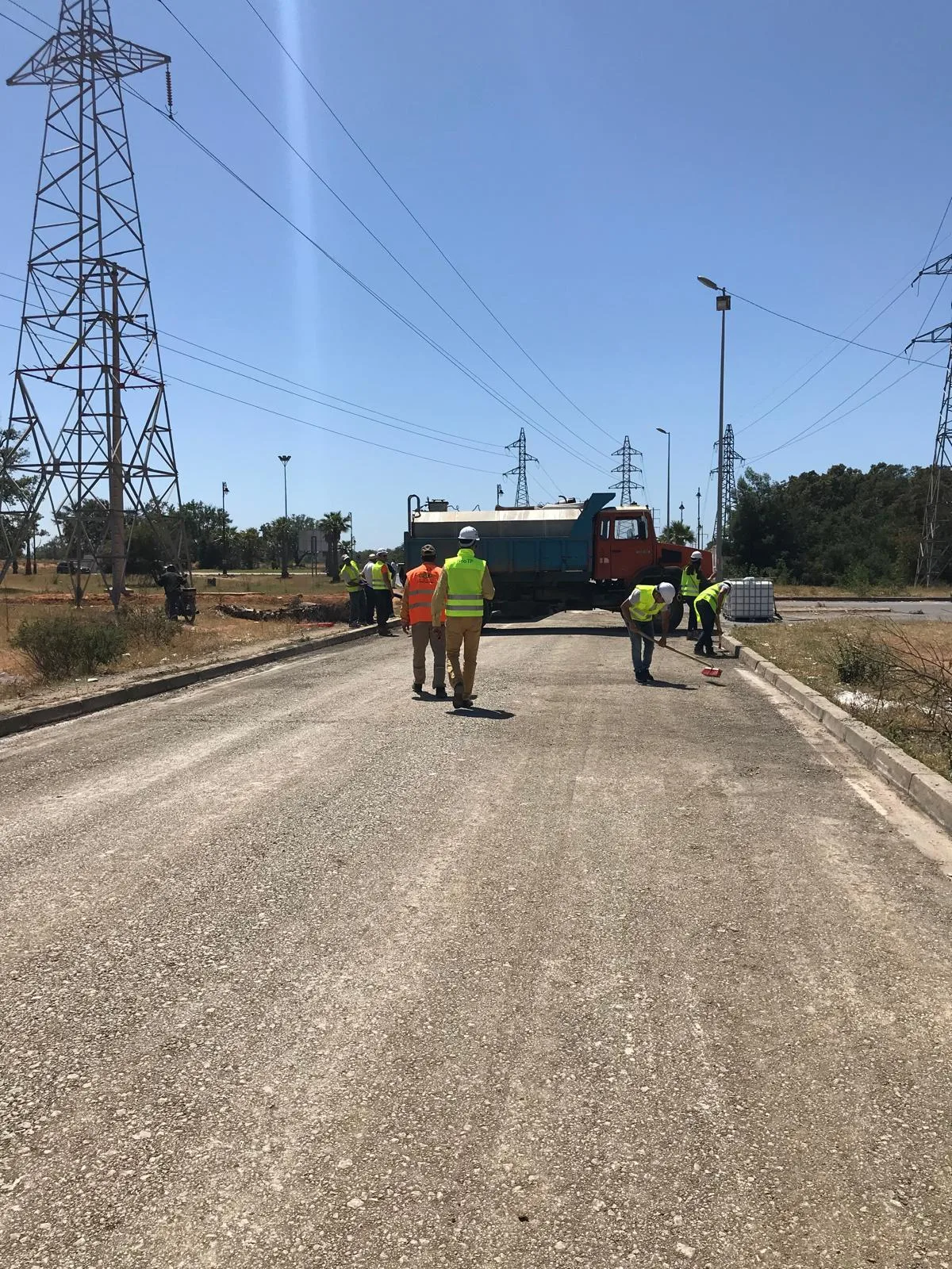 LL-TEQ roadwork site